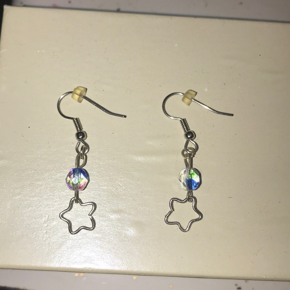 🌟CLOSET CLOSING!!🌟 Handmade SS star earrings